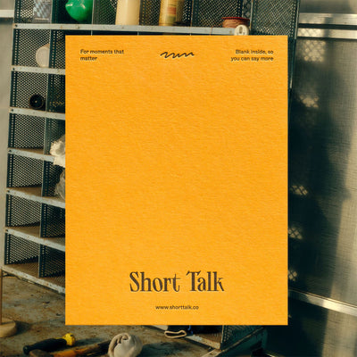 short talk | king of dads card