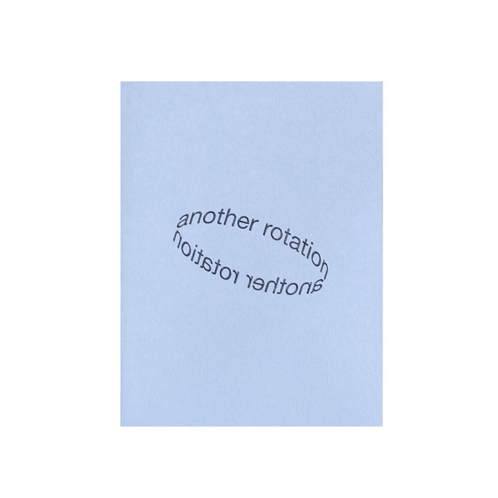 short talk | greeting card | another rotation | crisp blue