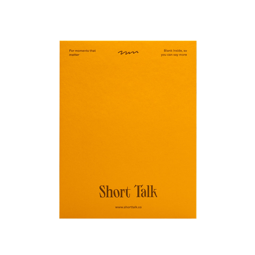 short talk | greeting card | birthday forecast sunny