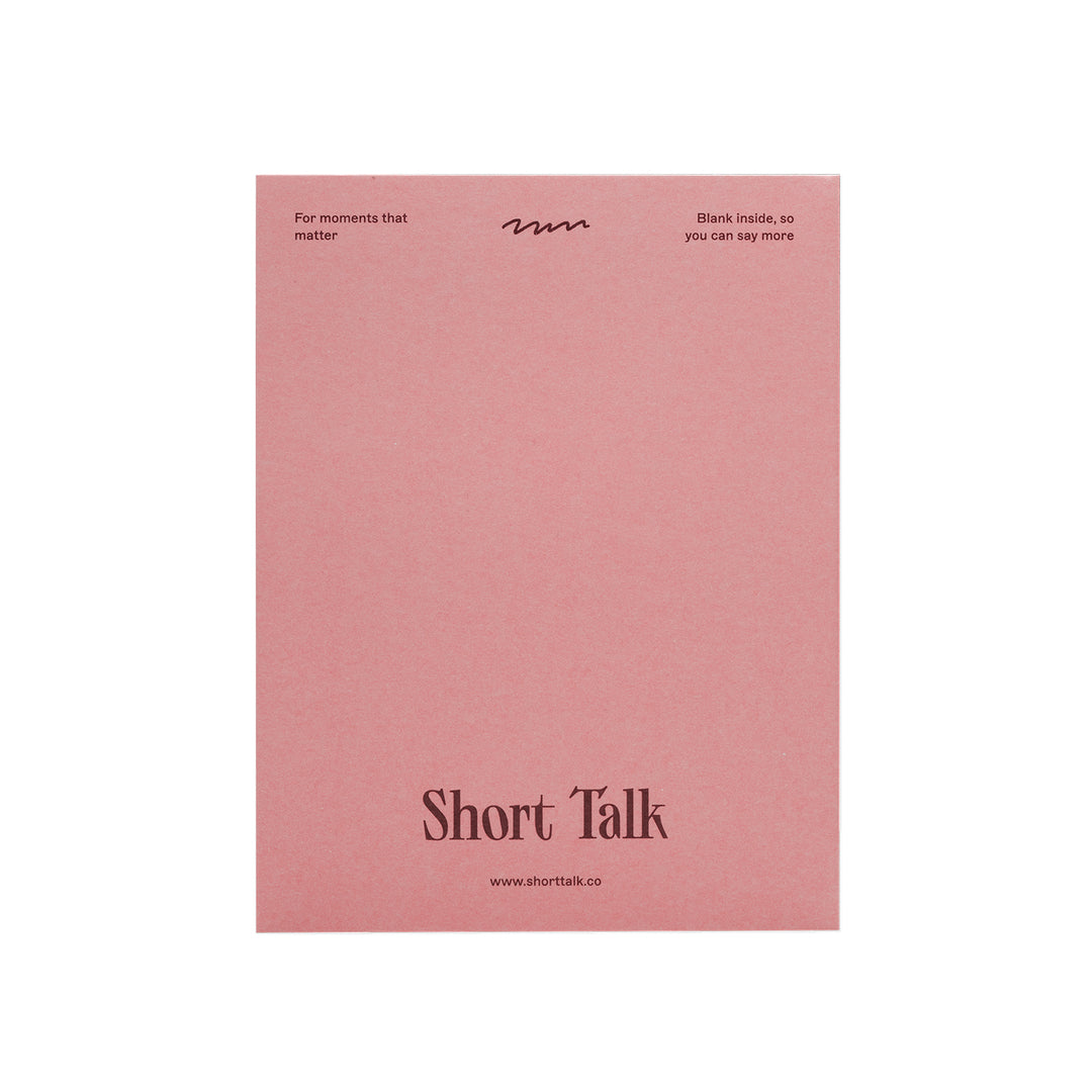 short talk | greeting card | grateful doesn't cut it