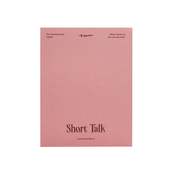 short talk | greeting card | grateful doesn't cut it