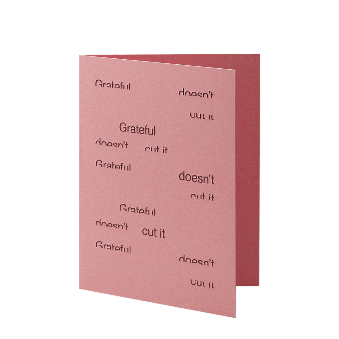 short talk | greeting card | grateful doesn't cut it