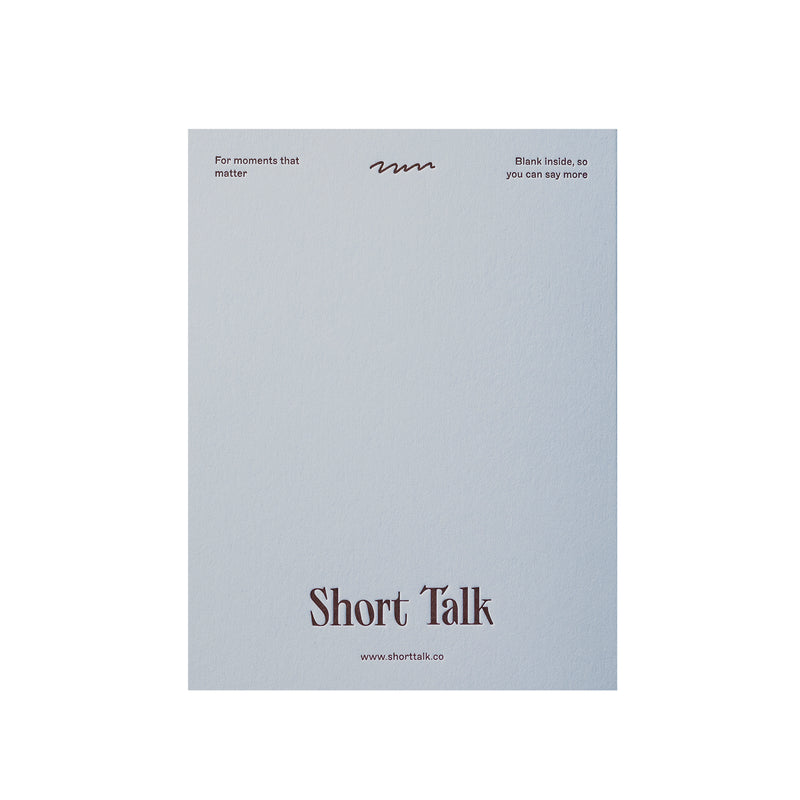 short talk | greeting card | hello poppet