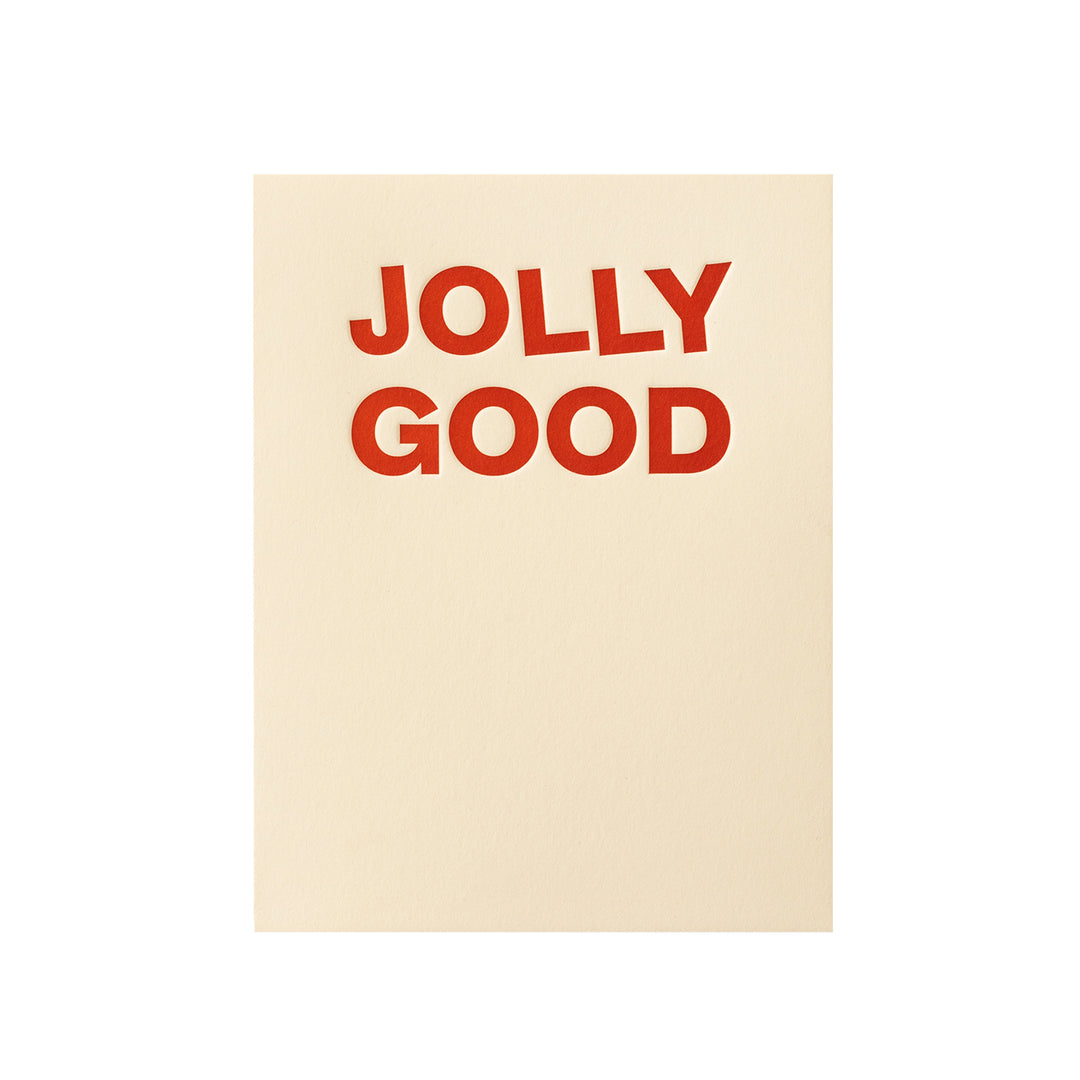 short talk | christmas card | jolly good