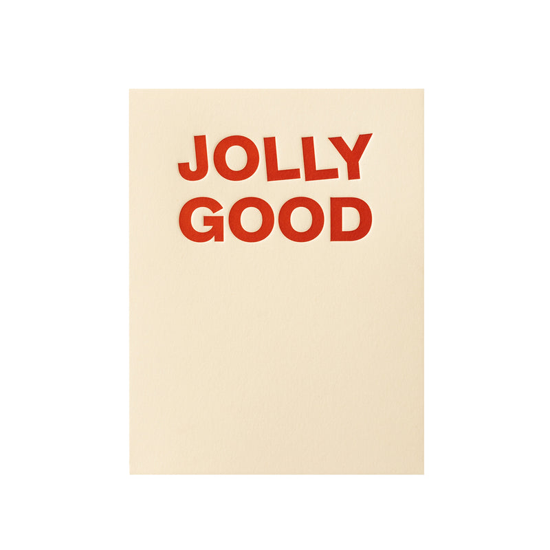 short talk | christmas card | jolly good