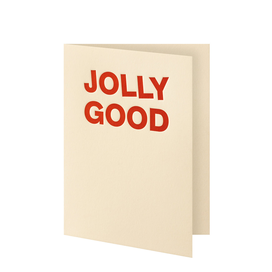 short talk | christmas card | jolly good