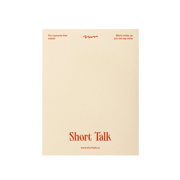 short talk | christmas card | jolly good