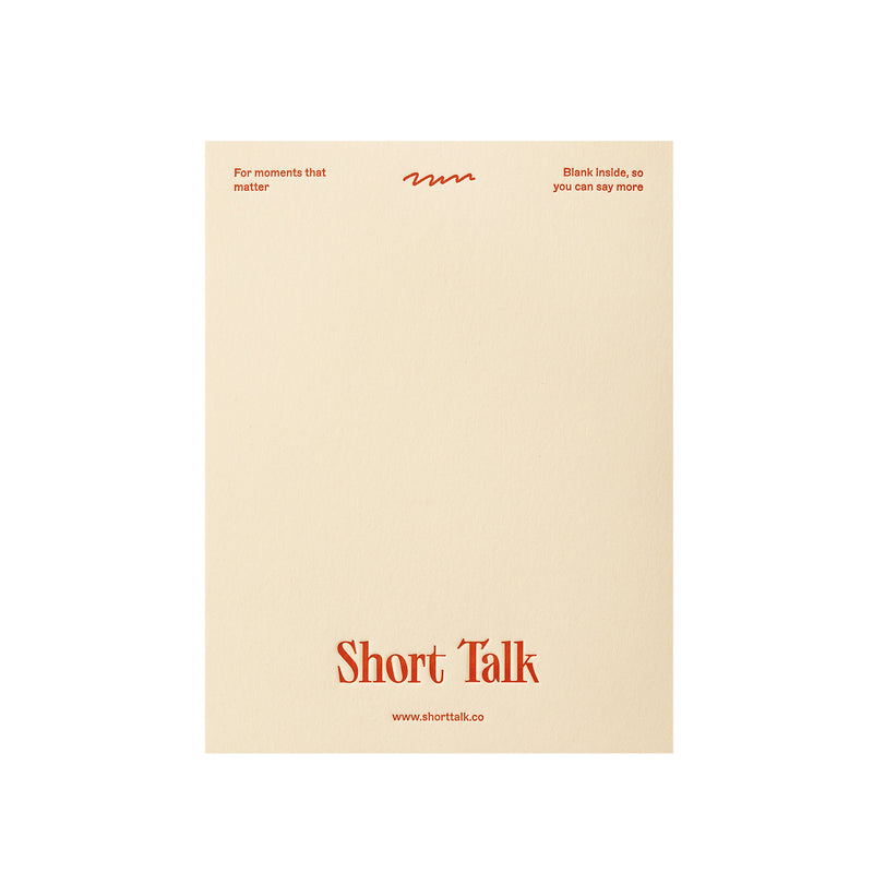 short talk | christmas card | jolly good