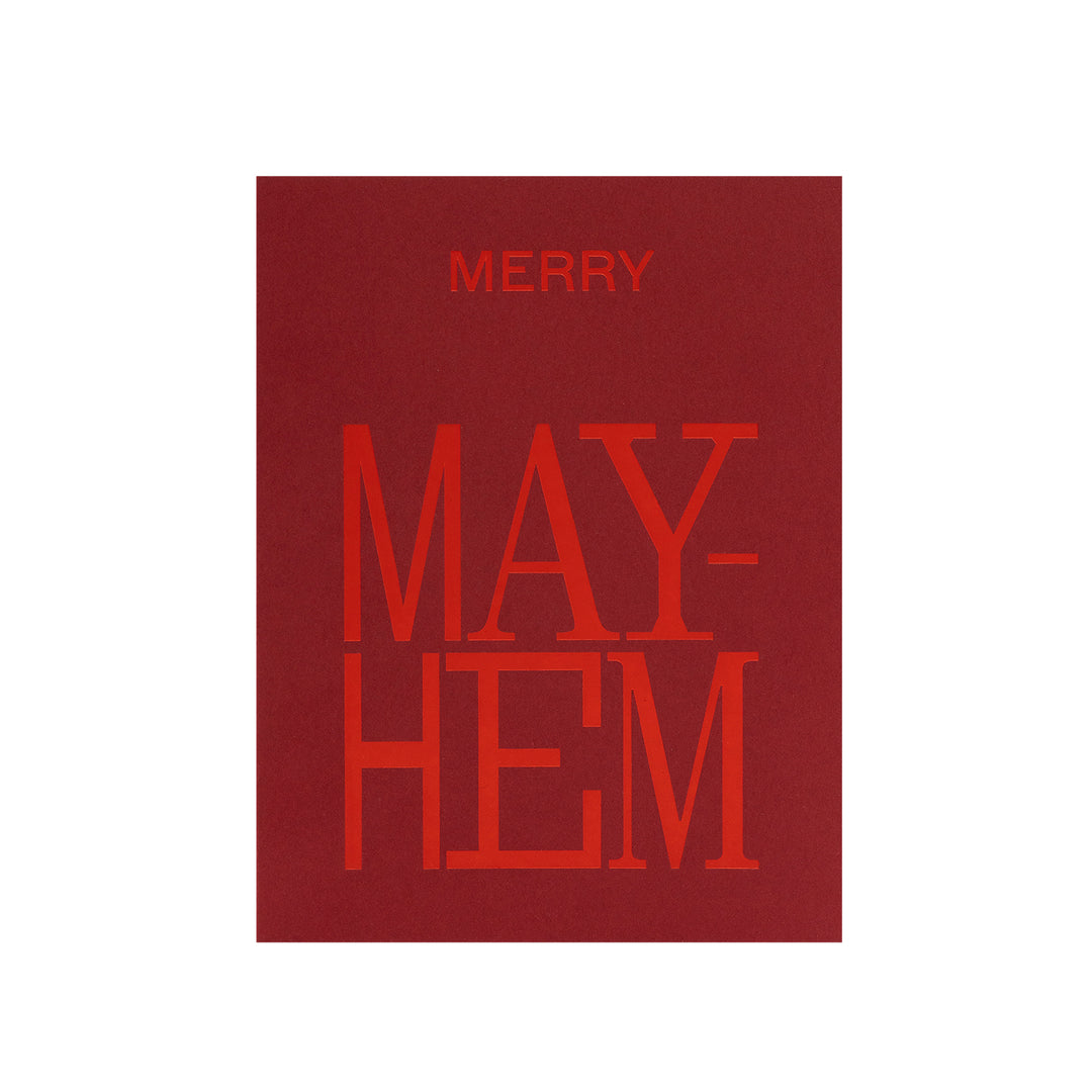 short talk | christmas card | merry mayhem