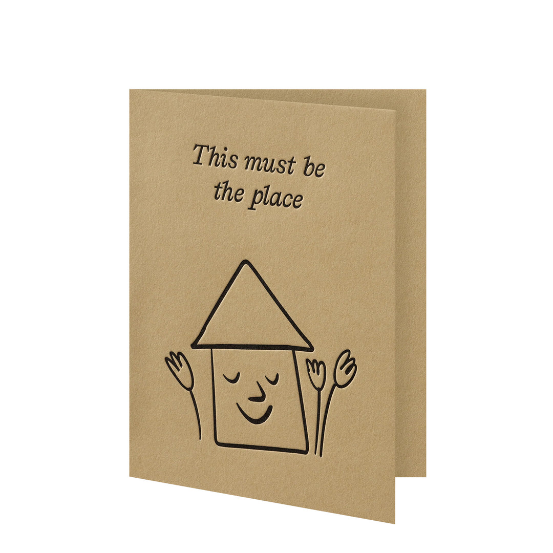 short talk | greeting card | this must be the place