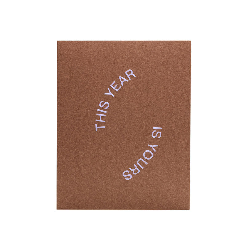 short talk | greeting card | this year is yours