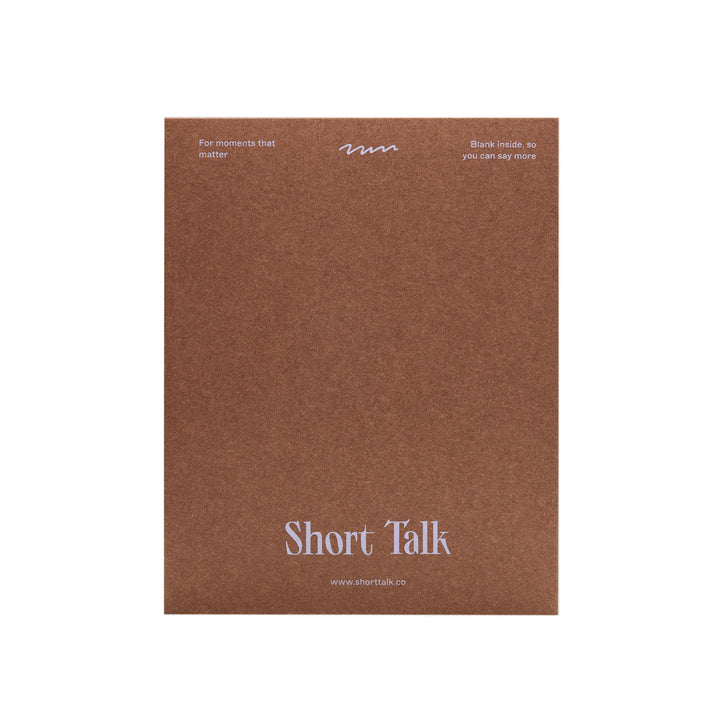 short talk | greeting card | this year is yours