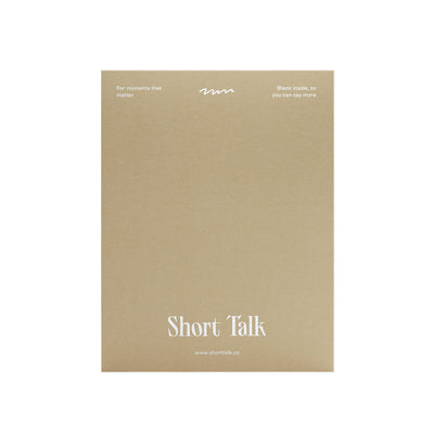 short talk | greeting card | truly madly deeply