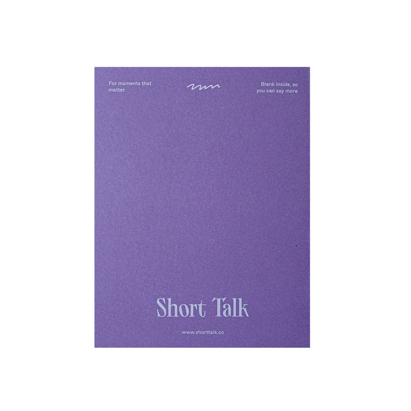 short talk | greeting card | you did it