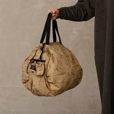 shupatto | packable bag | flying birds - LC