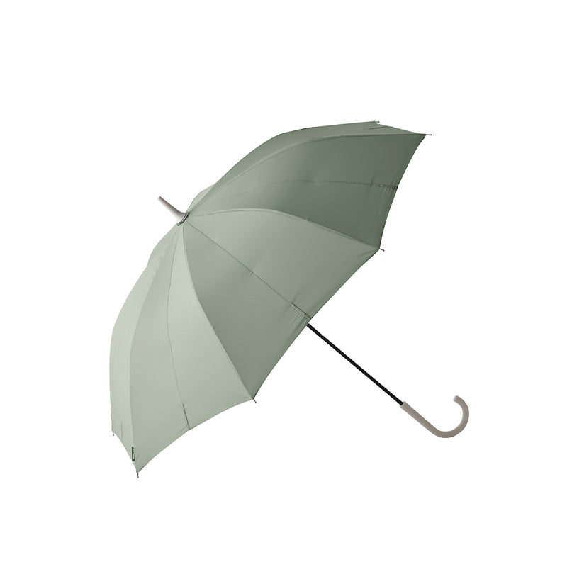 shupatto | belt-free umbrella 58cm | ash green