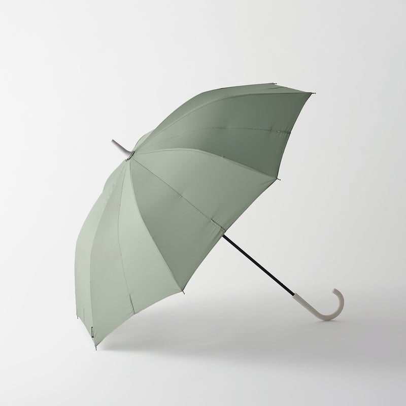 shupatto | belt-free umbrella 58cm | ash green