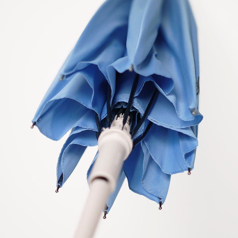 shupatto | belt-free umbrella 58cm | azure blue