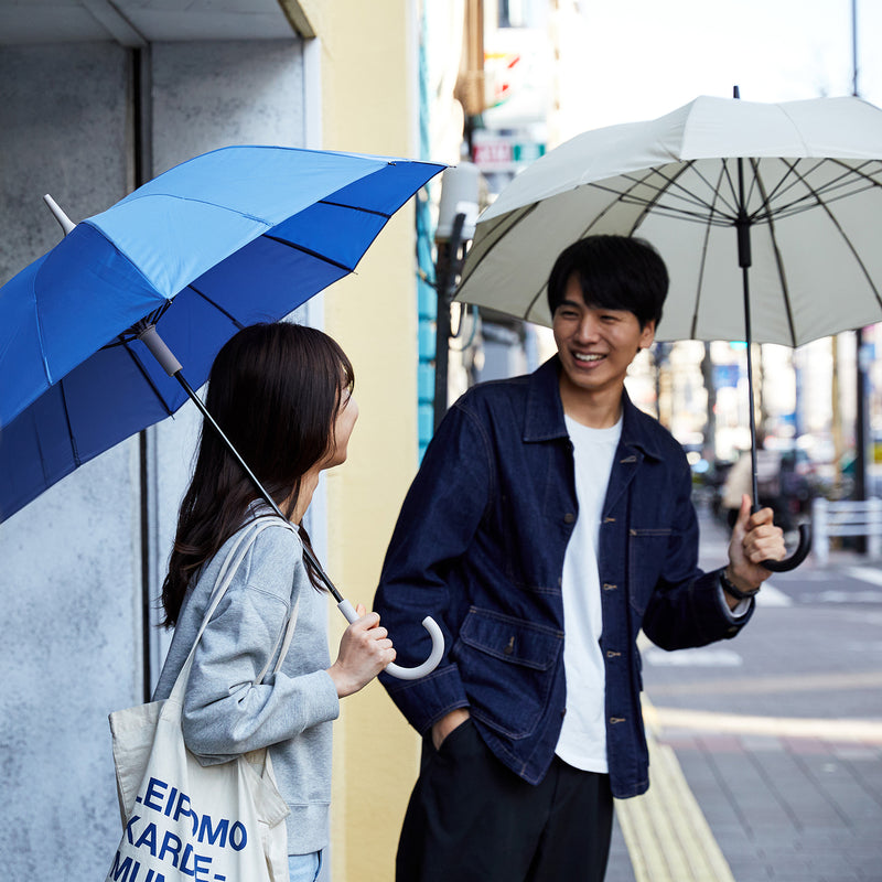 shupatto | belt-free umbrella 58cm | azure blue