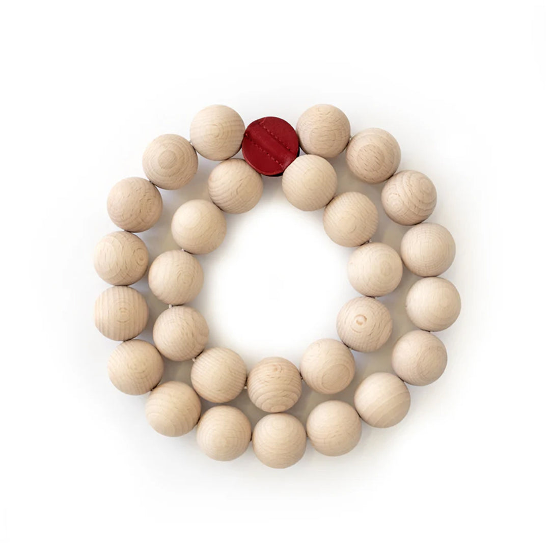 siebensachen | perle trivet | wood