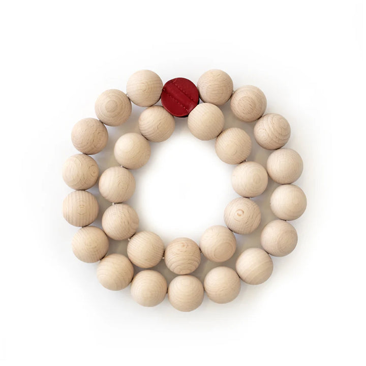 siebensachen | perle trivet | wood