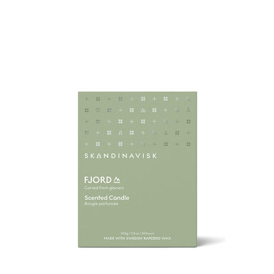 skandinavisk | scented candle v2 | fjord