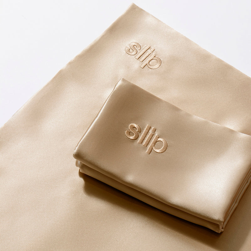 slip | silk pillowcase | caramel