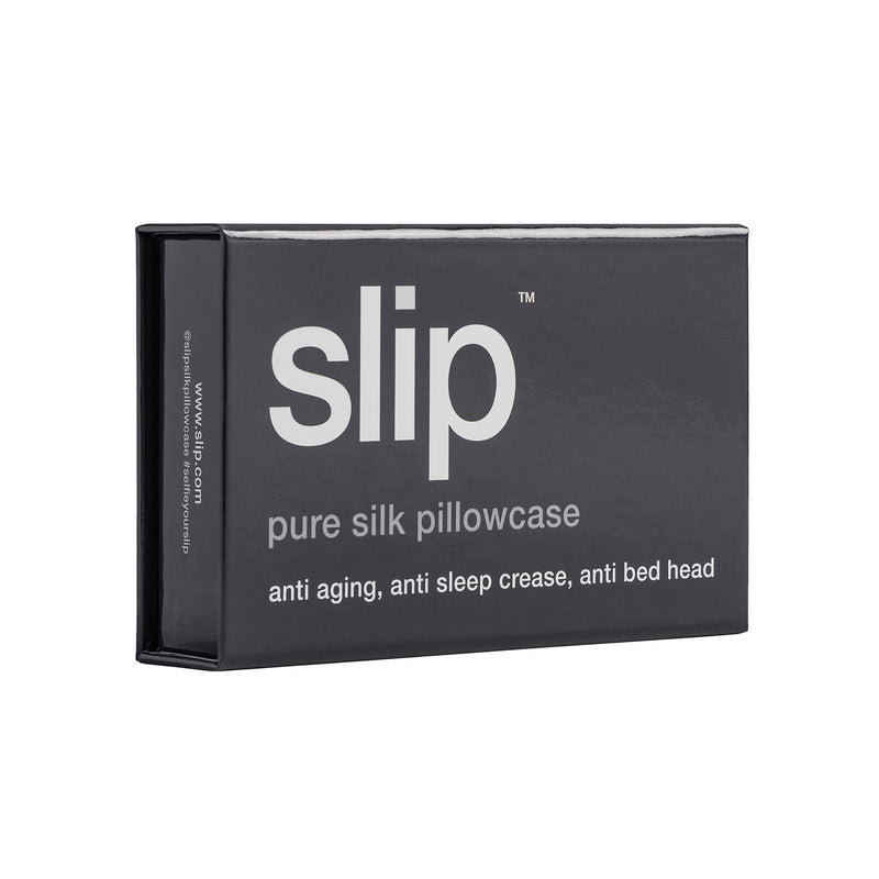 slip | silk pillowcase | charcoal