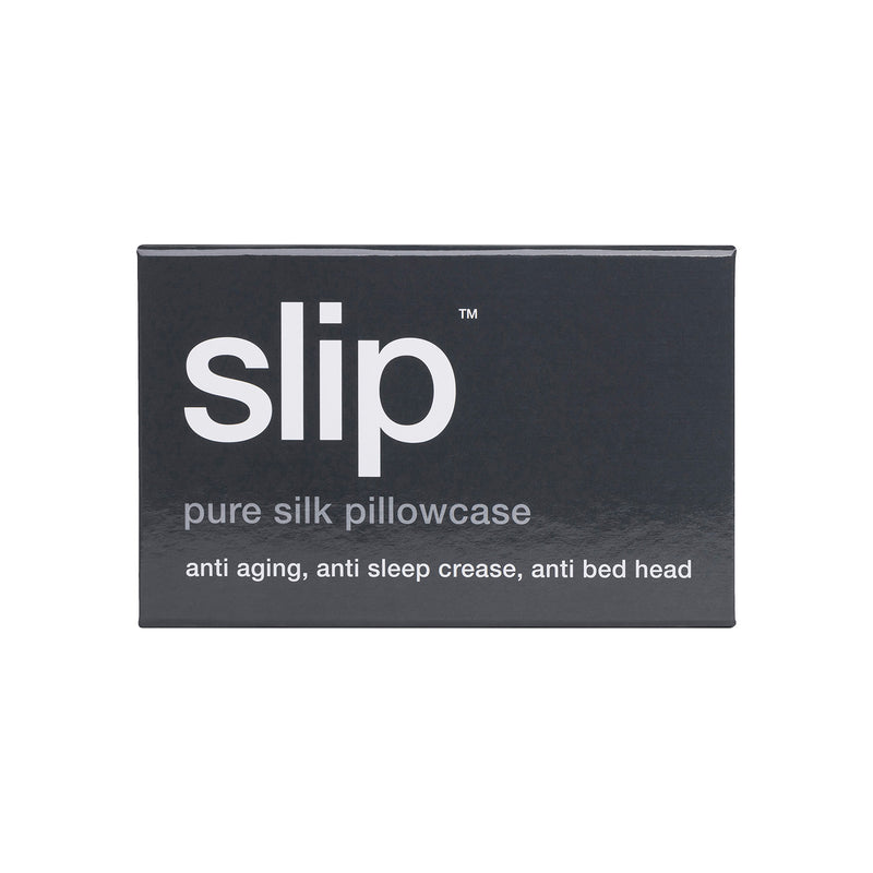 slip | silk pillowcase | charcoal