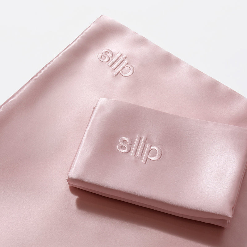 slip | silk pillowcase | pink