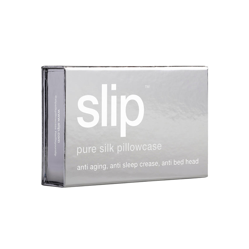 slip | silk pillowcase | silver