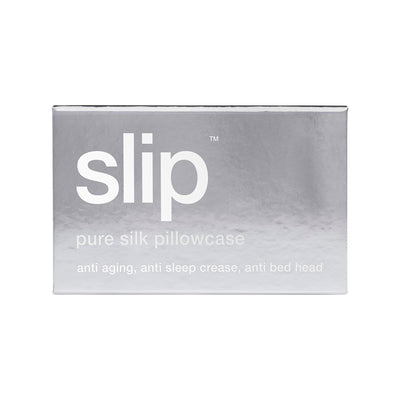 slip | silk pillowcase | silver