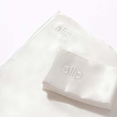 slip | silk pillowcase | ivory white