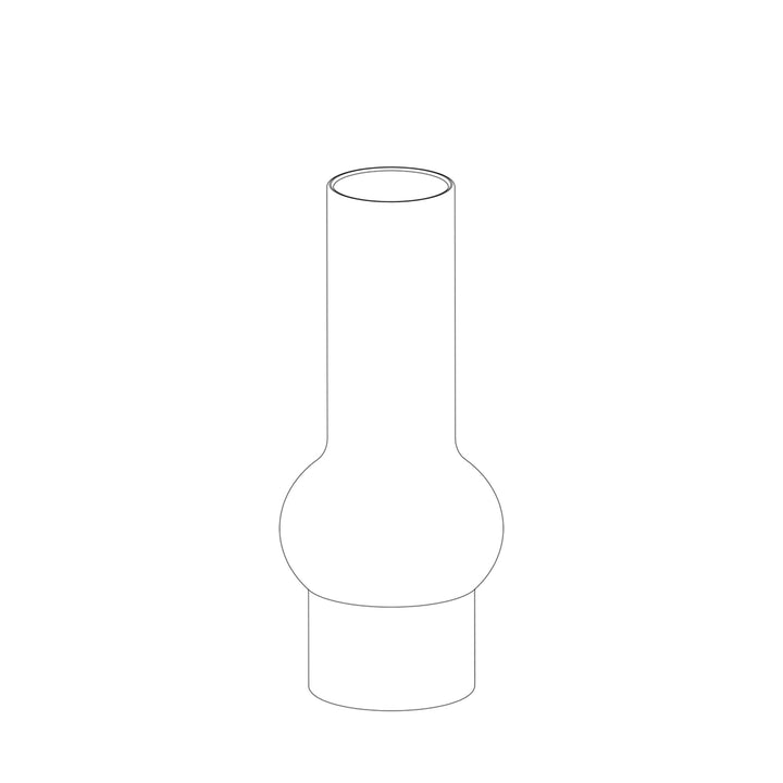PARTS: stelton | em chimney for 1001 lamp