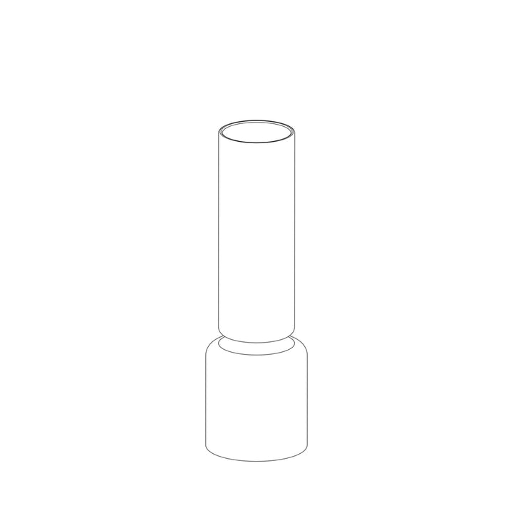 PARTS: stelton | em chimney for 1002, 1003, 1004, 1008 lamp