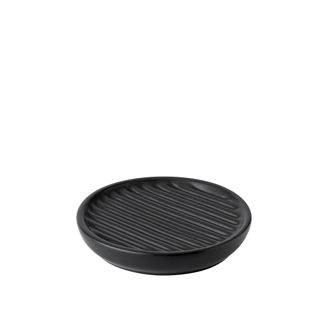 stelton | fjord soap dish | black ~ DC
