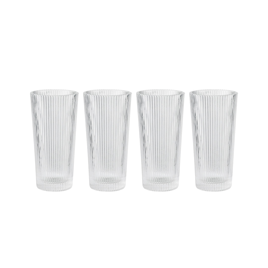 stelton | pilastro long drink glass 300ml | set of 4