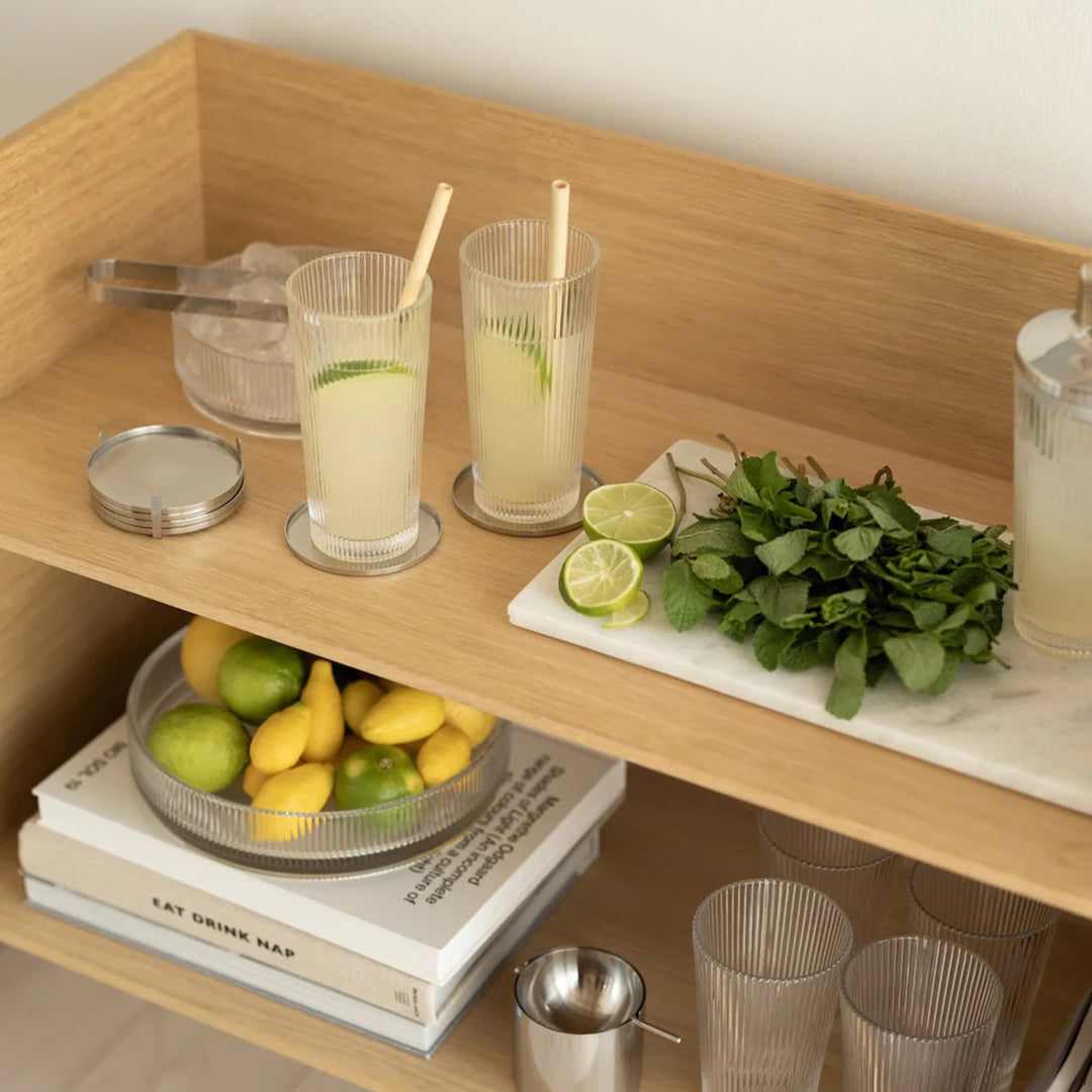 stelton | pilastro long drink glass 300ml | set of 4