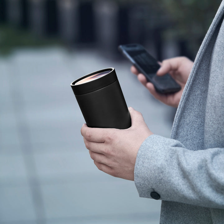 stelton | to go click vacuum insulated cup | black 200ml ~ DC