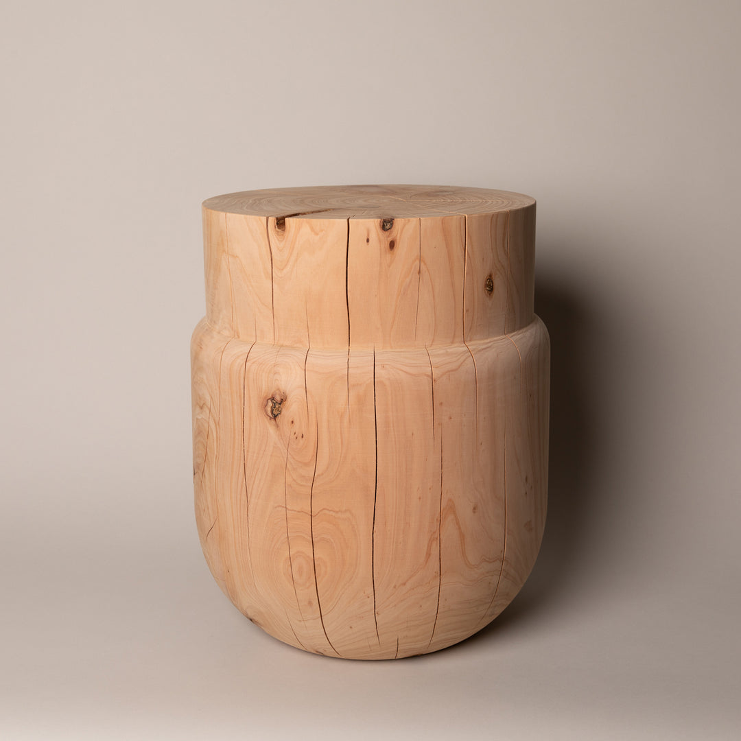 studio nikco | wooden stool / side table | cork small