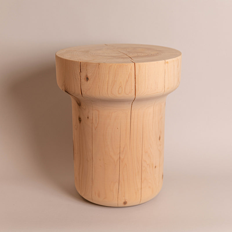 studio nikco | wooden stool / side table | plug