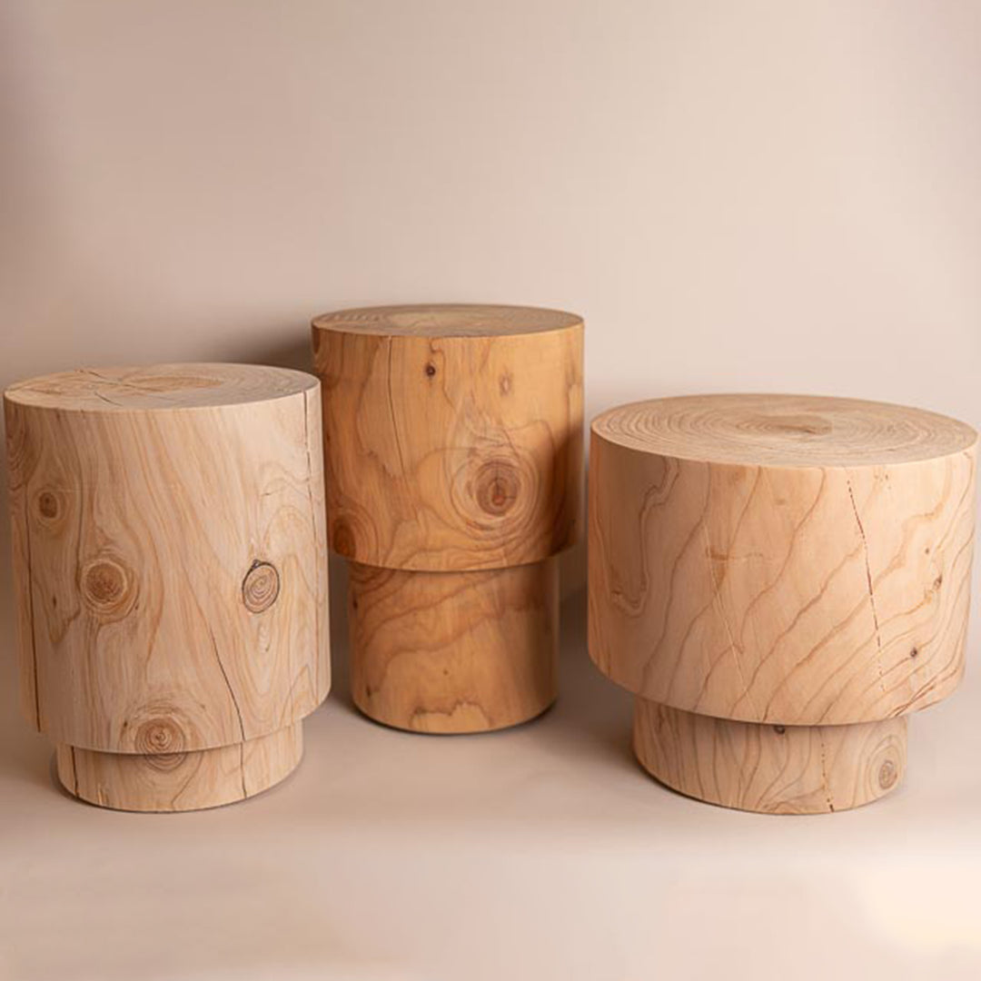 studio nikco | wooden stool / side table | stepped no.2