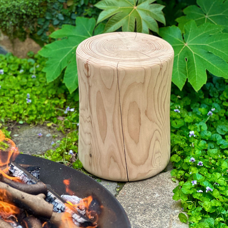 studio nikco | wooden stool / side table | curved