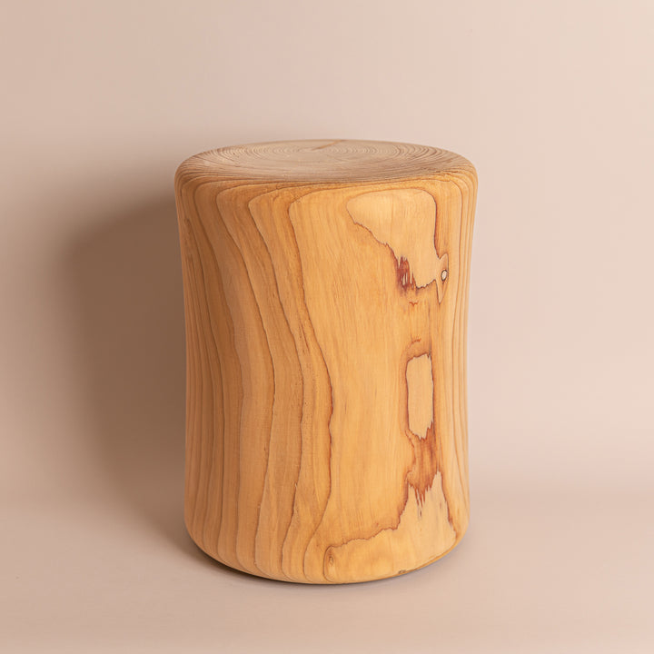 studio nikco | wooden stool / side table | curved