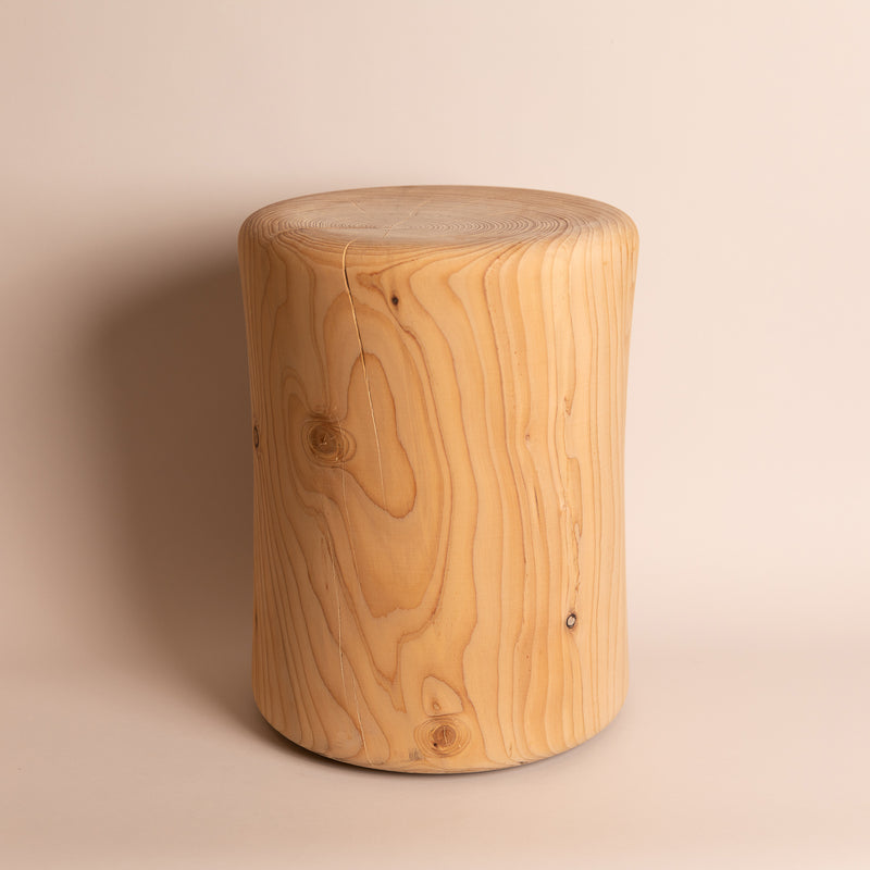 studio nikco | wooden stool / side table | curved