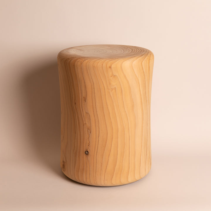 studio nikco | wooden stool / side table | curved