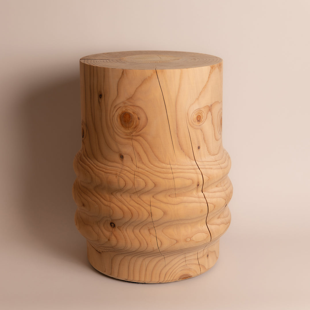 studio nikco | wooden stool / side table | ripple