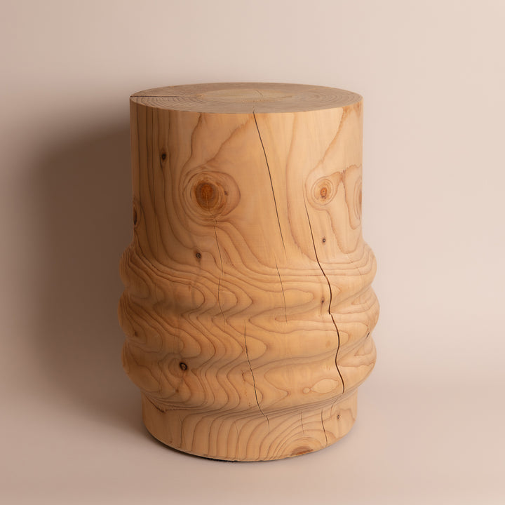 studio nikco | wooden stool / side table | ripple