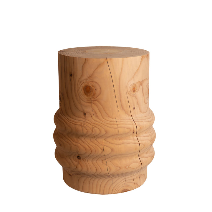 studio nikco | wooden stool / side table | ripple