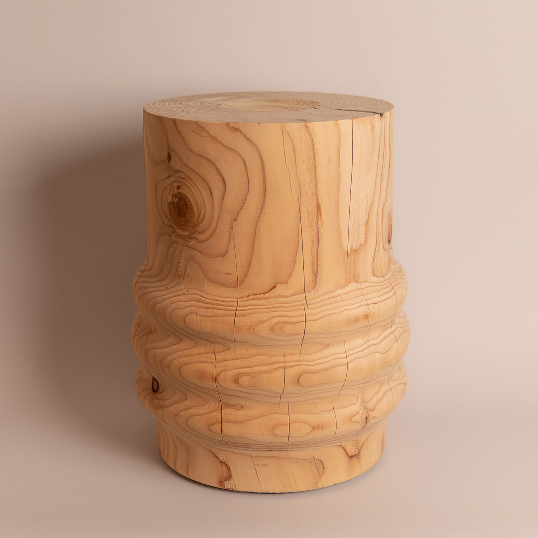 studio nikco | wooden stool / side table | ripple